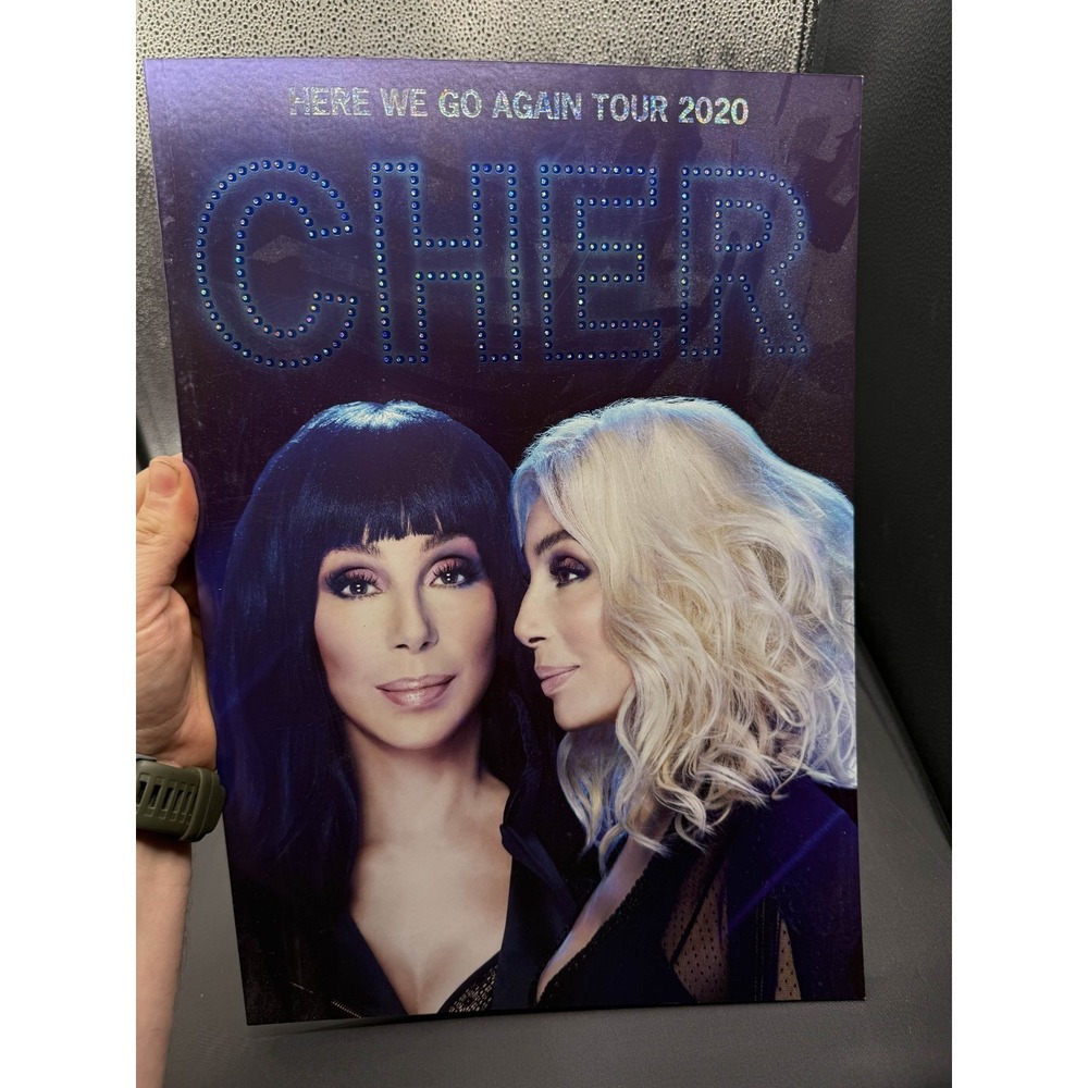 Cher Here We‎ Go Again Tour 2020 Official Concert Program Souvenir Photo Book
